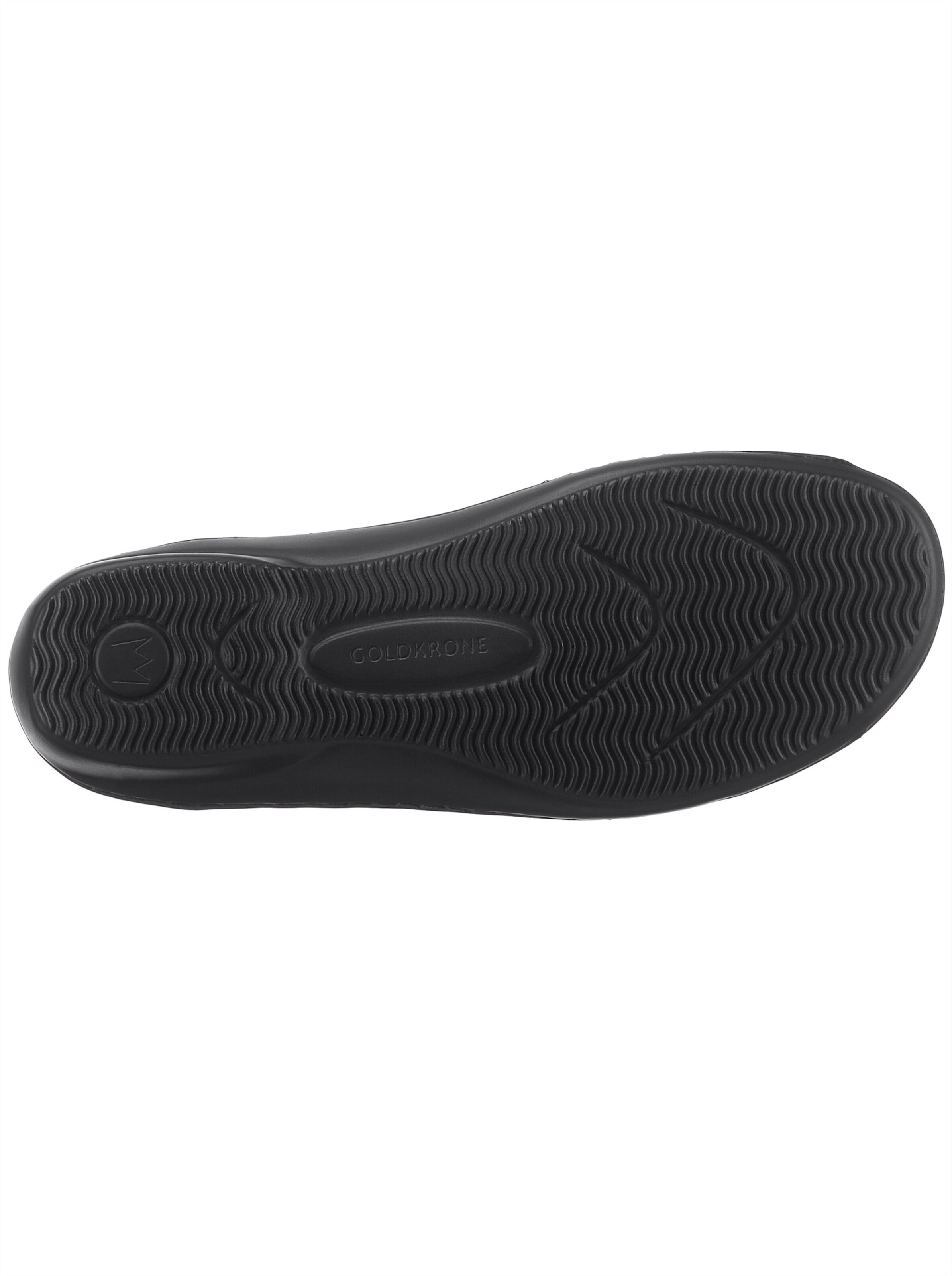 Sandale in schwarz