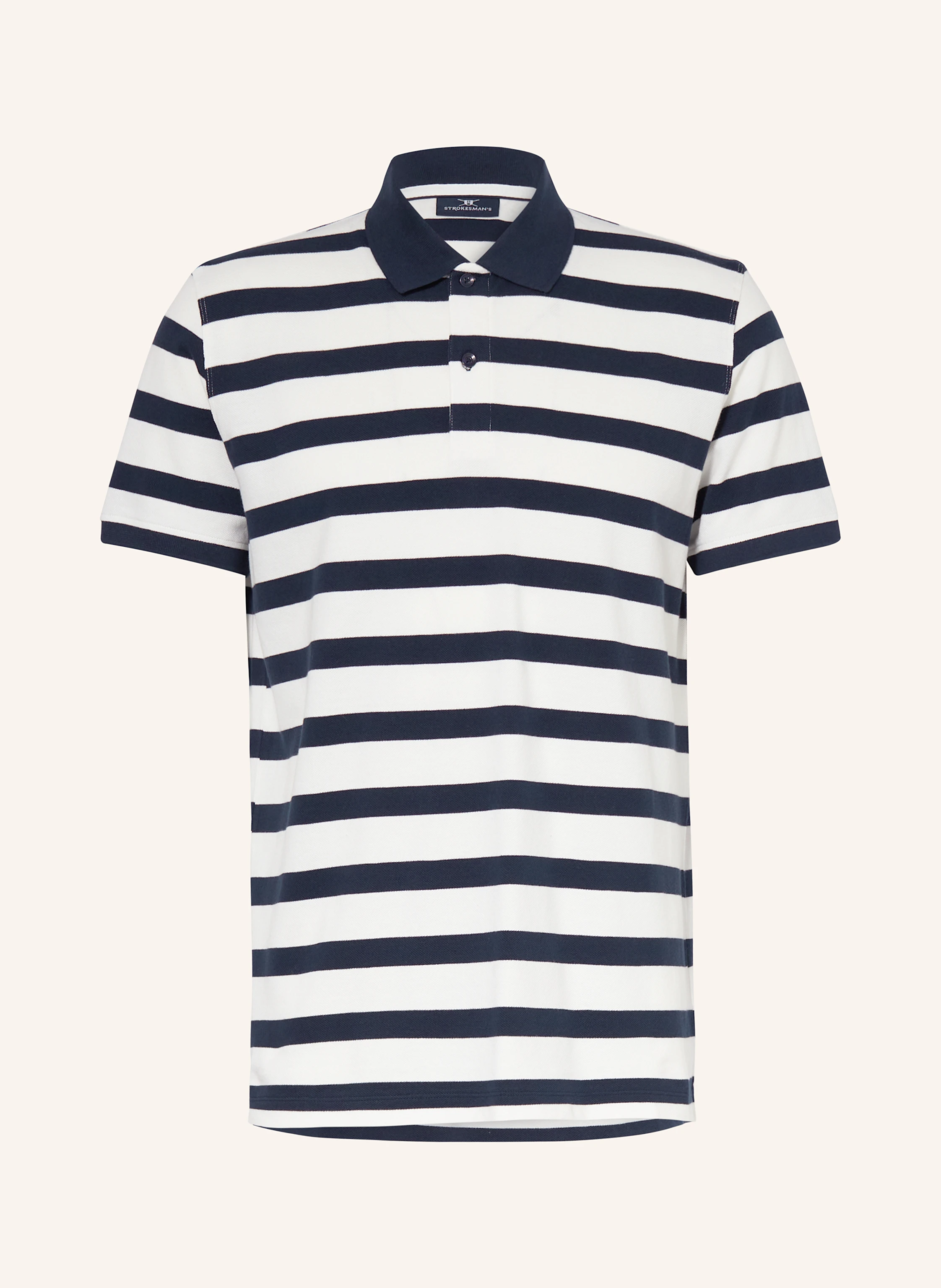 STROKESMAN'S Piqué-Poloshirt