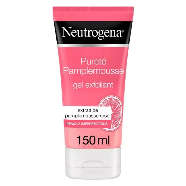 Gel de Limpeza Esfoliante Neutrogena Visibly Clear Toranja Rosa 150ml