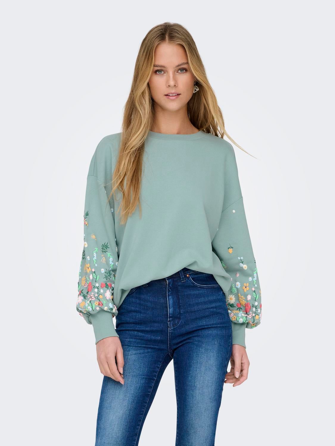 ONLBROOKE Sweatshirt Gray Mist
