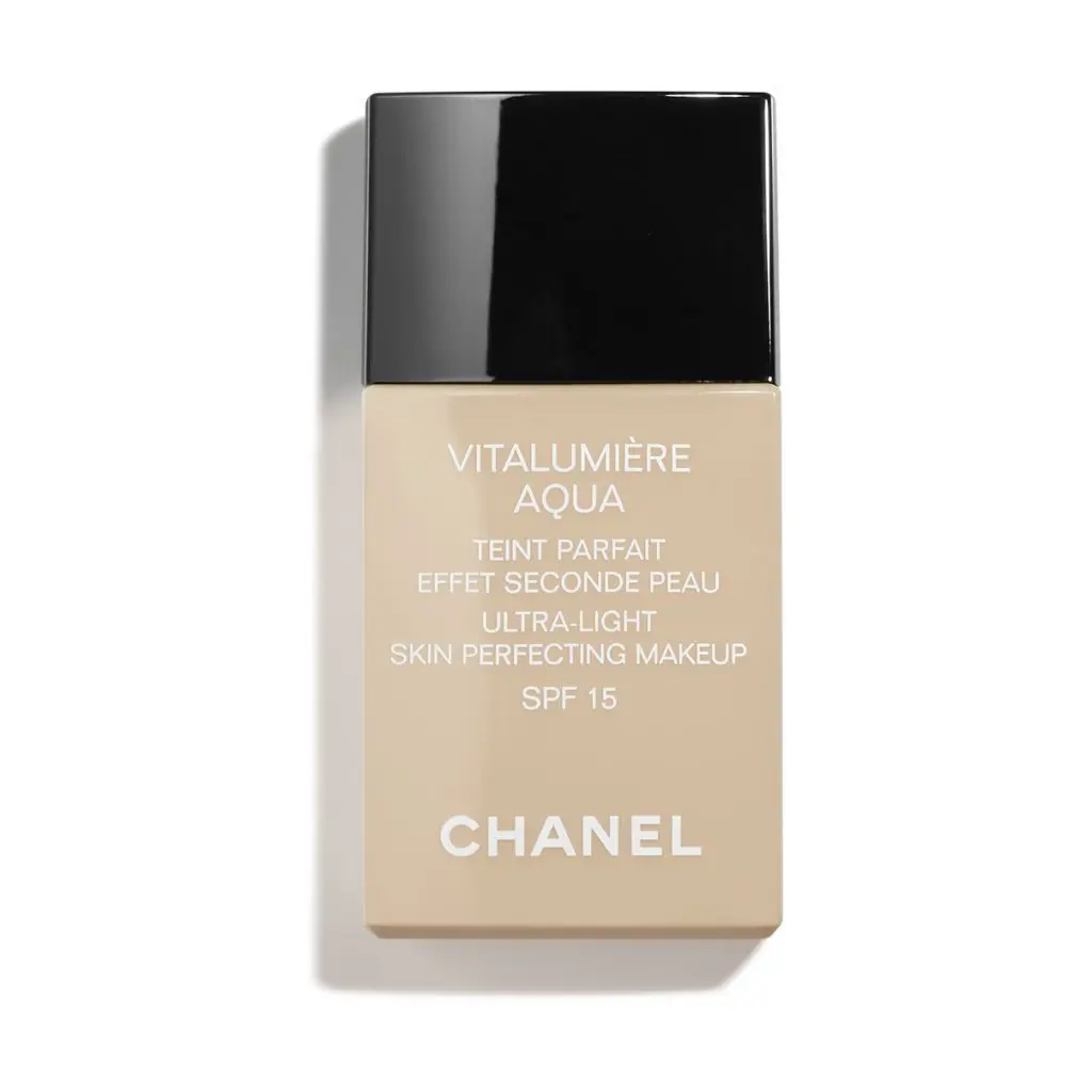 CHANEL - VITALUMIÈRE AQUA TEINT PARFAIT EFFET SECONDE PEAU SPF 15- Fond de Teint
