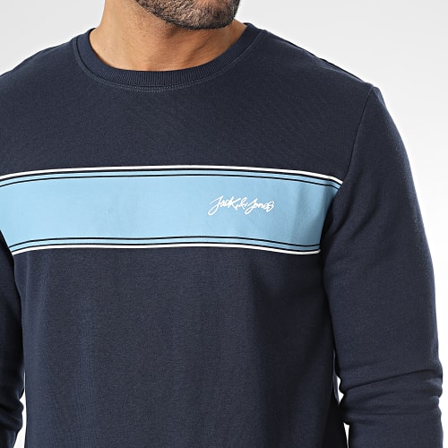 Sweat Crewneck Amson Bleu Marine