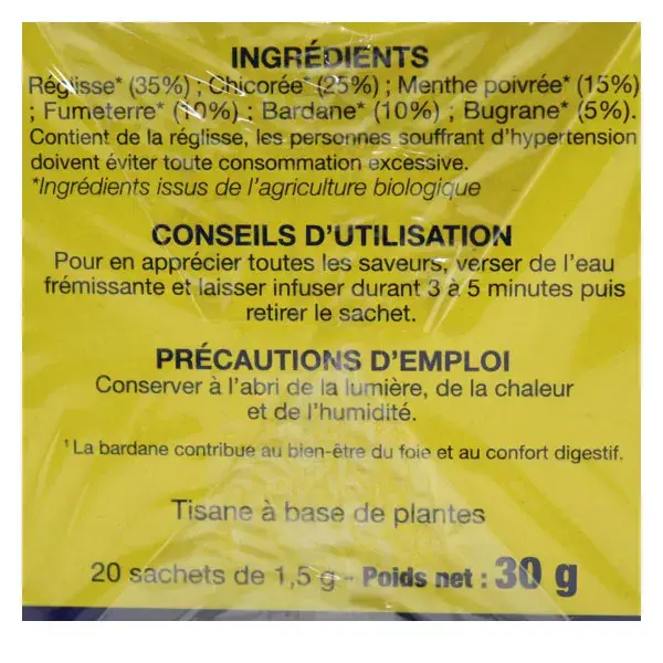 Schoum Digestion Tisane Menthe Bio 20 sachets