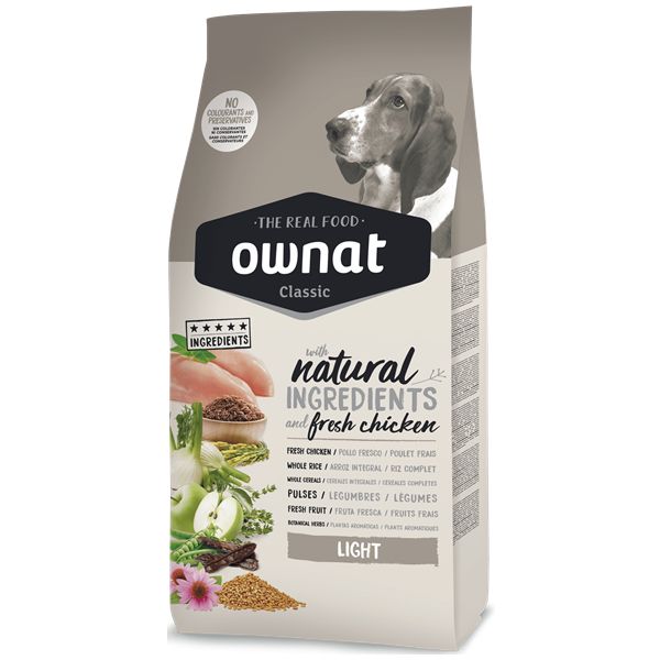 Ownat Classic Light Chicken 12Kg