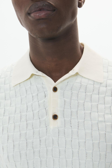 Matinique witte heren polo