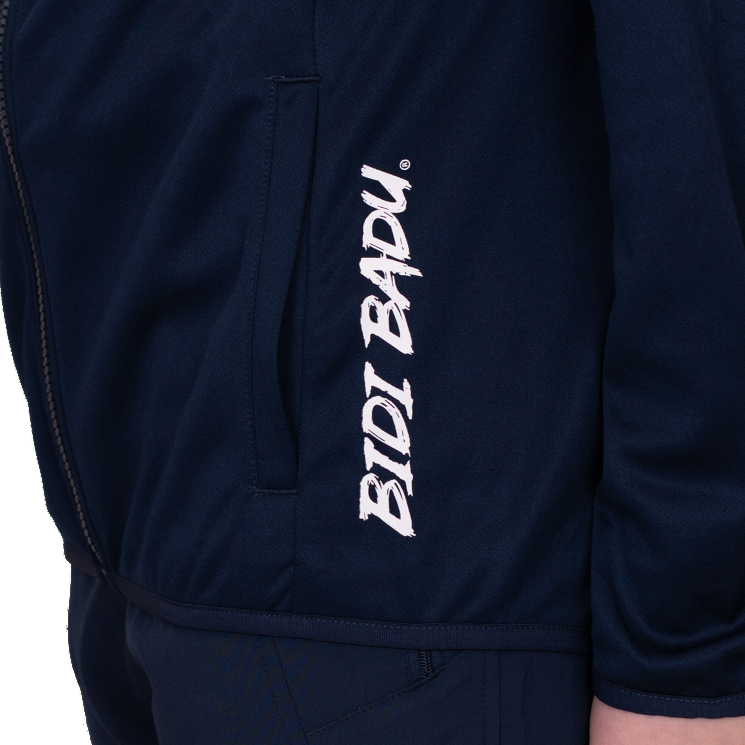 BIDI BADU Crew Hood Veste De Survêtement Garçons - Bleu Foncé
