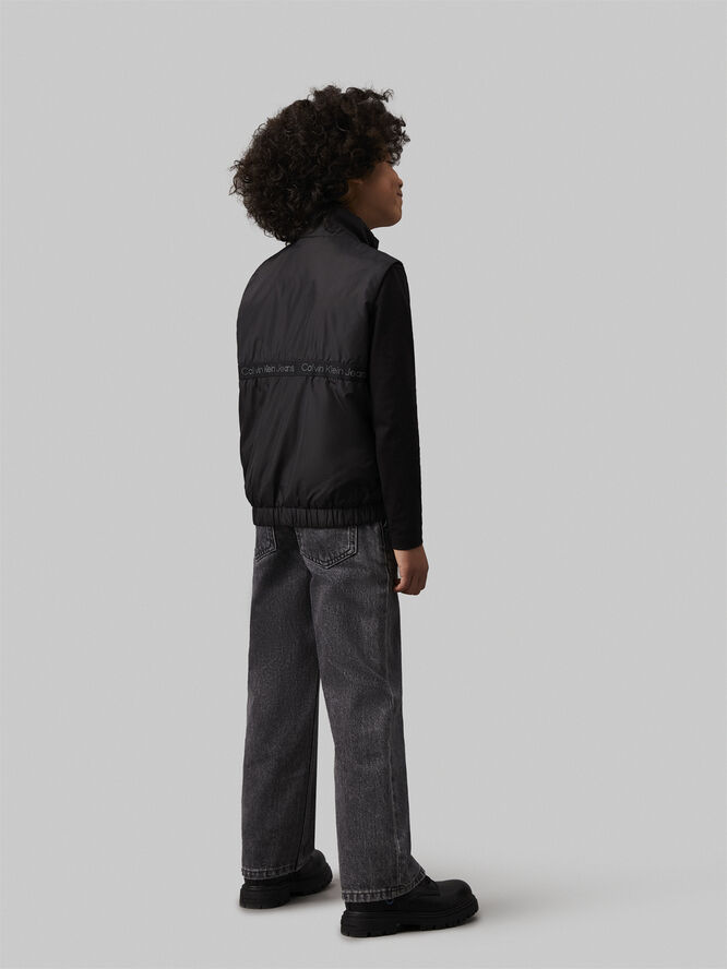 Calvin Klein BOXY LIGHT PADDED TAPE VEST Beh