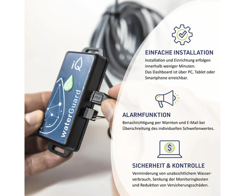 iQ waterGuard - Smart Home Retrofit voor watermeters