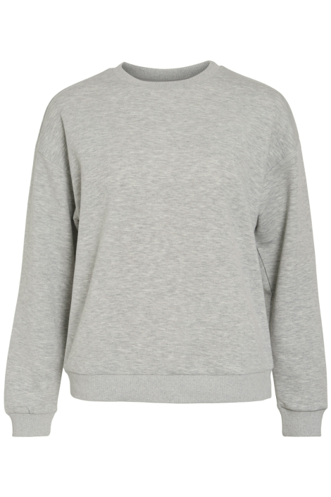 Vila grijze dames sweater