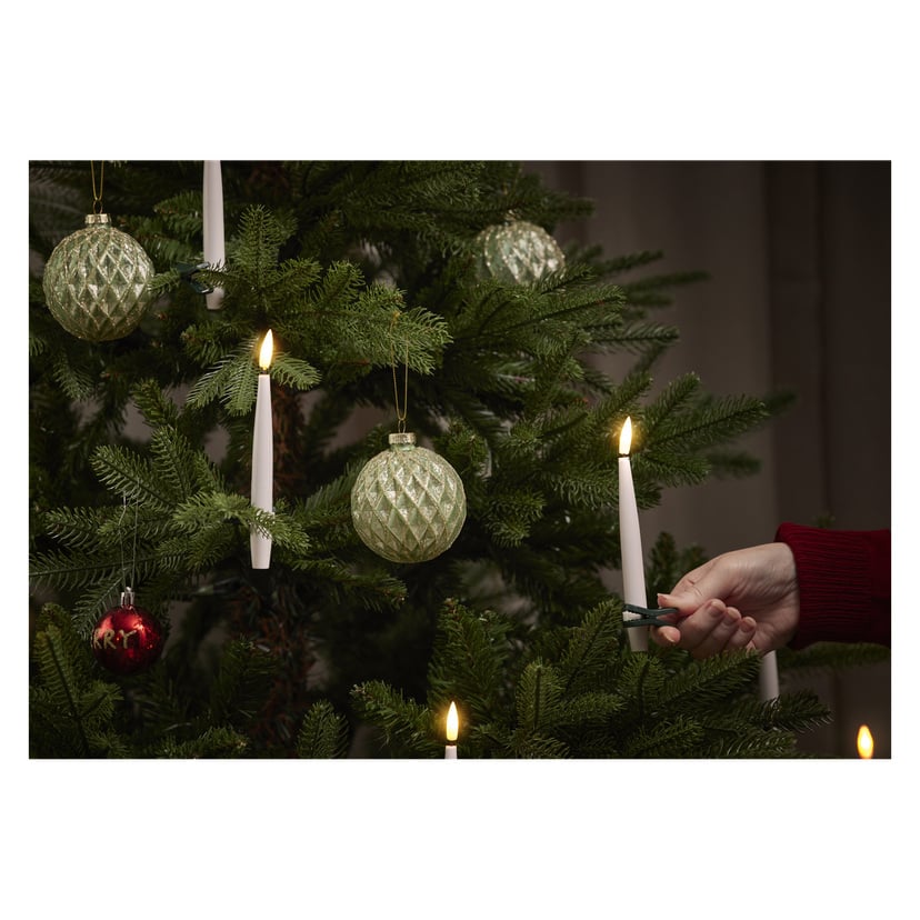 Batteridrevet juletrebelysning LED 10-pk IP20