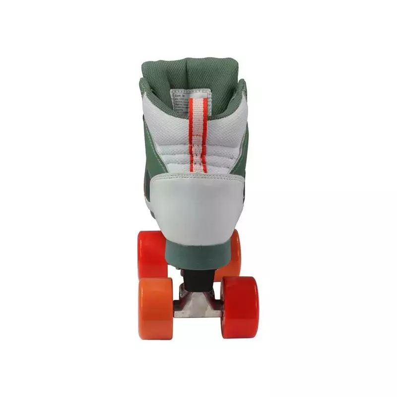 Roller quad NANO rainbow blanc/gris/rouge