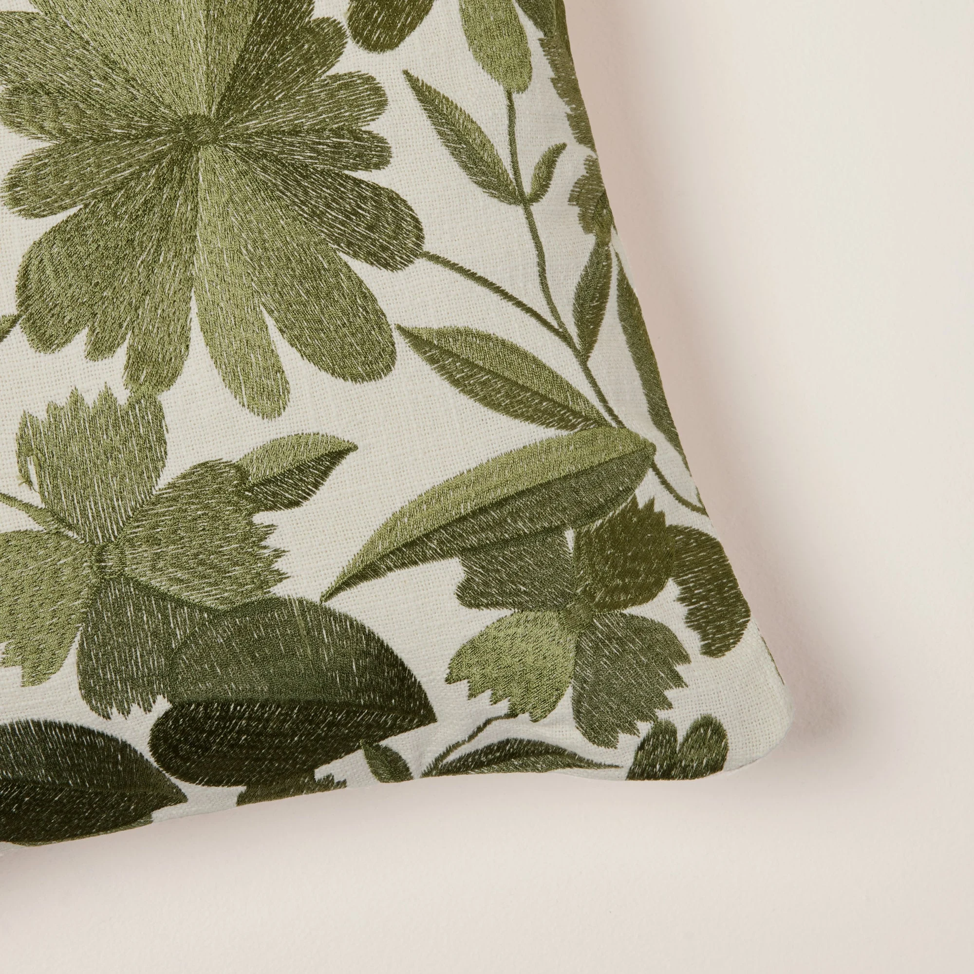OXALIE - Housse de coussin | Vert