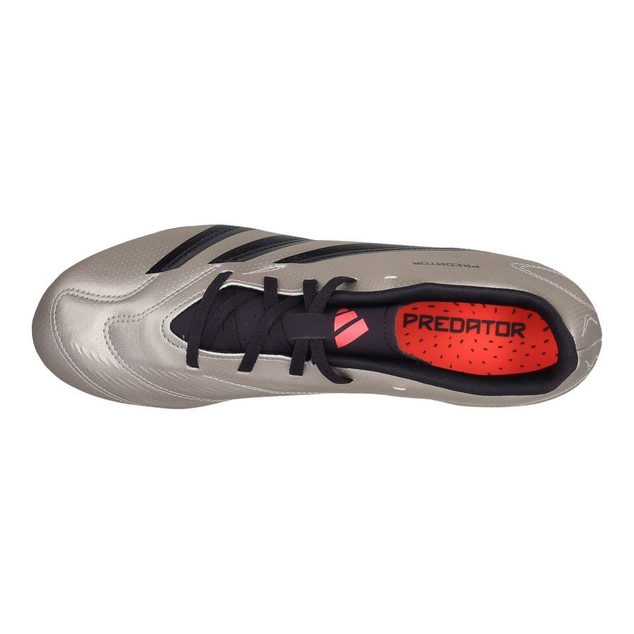 adidas Predator Club FxG Vivid Horizon - Argenté/Aurora Black/Turbo