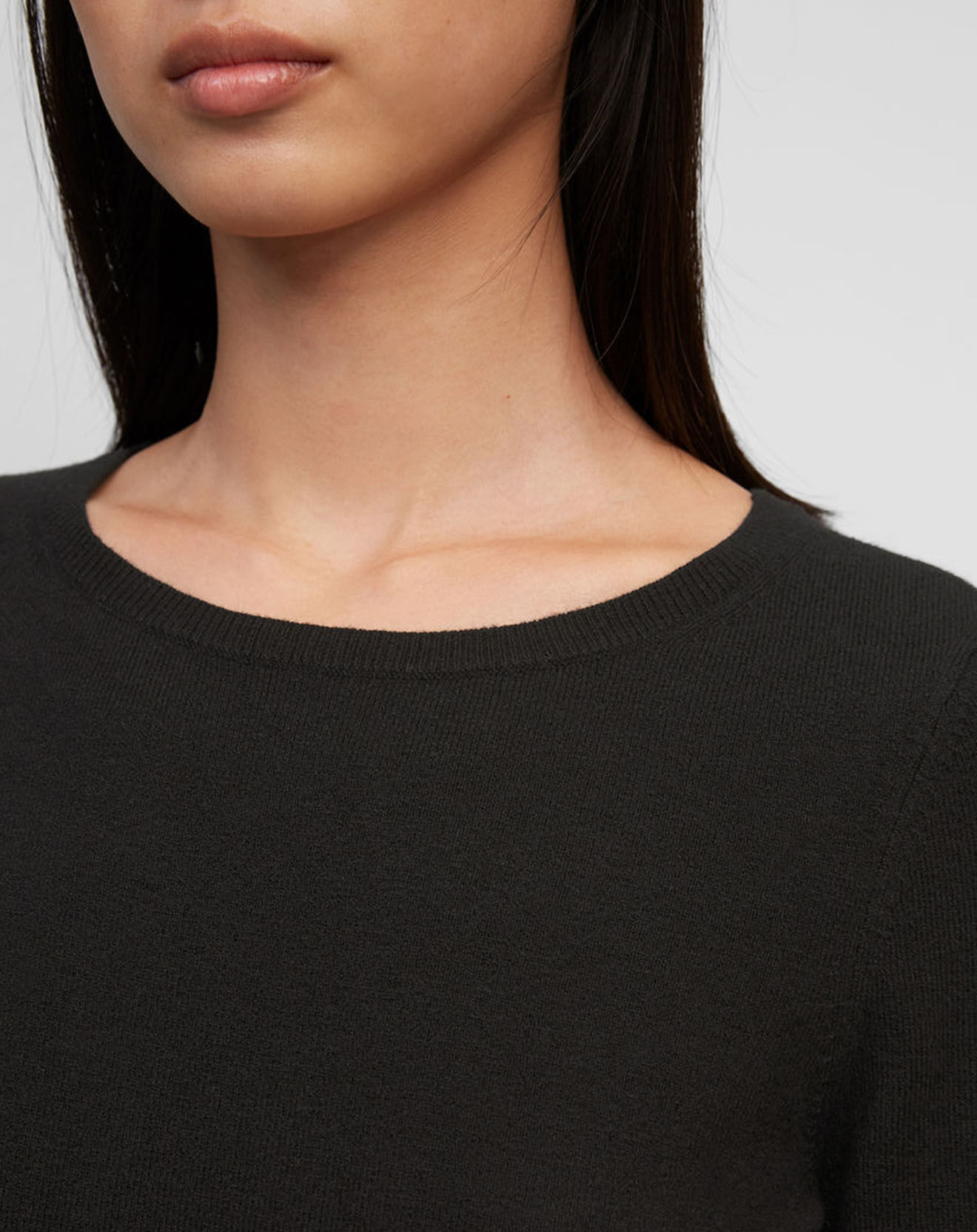Marc O'Polo Pull en Coton, Laine & Alpaga  mélangés Basique noir