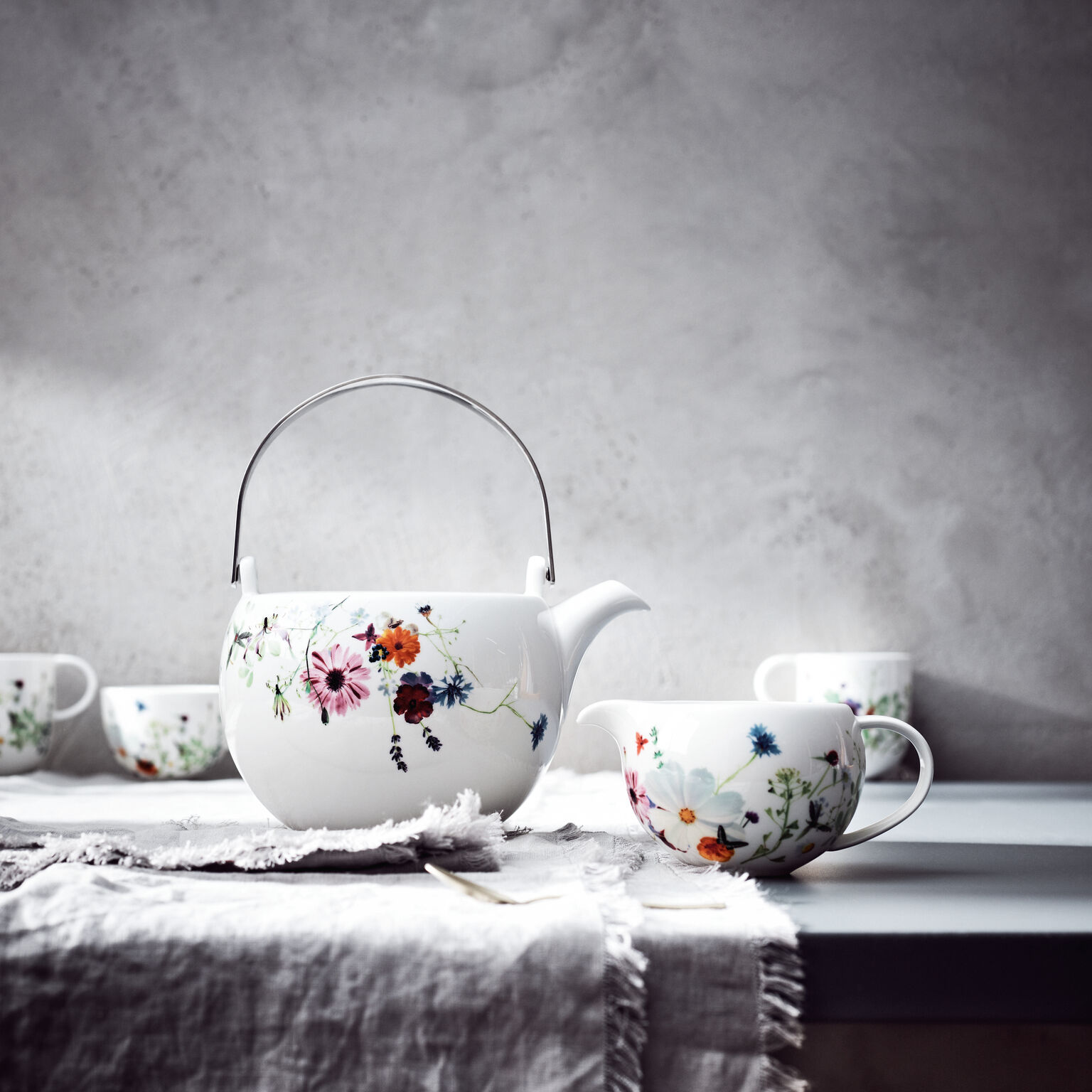 Brillance Bone China Grand Air Teekanne 6 Pers. 3-tlg.