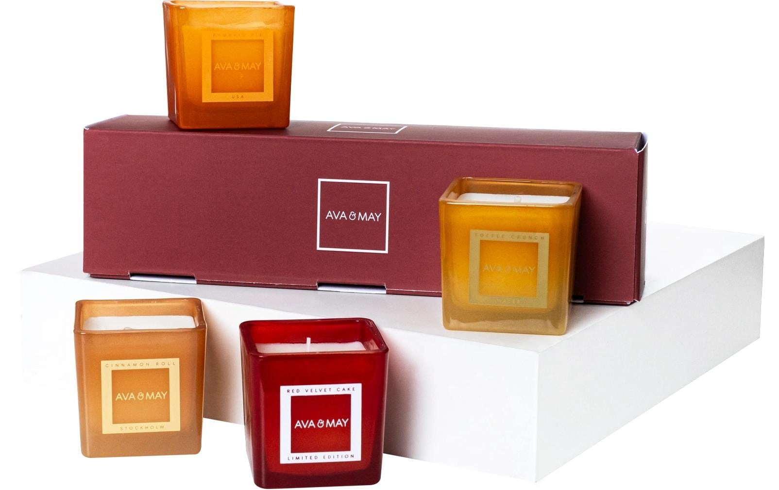 AVA & MAY Duftkerze »Sweet Celebration 4 x 55 g«