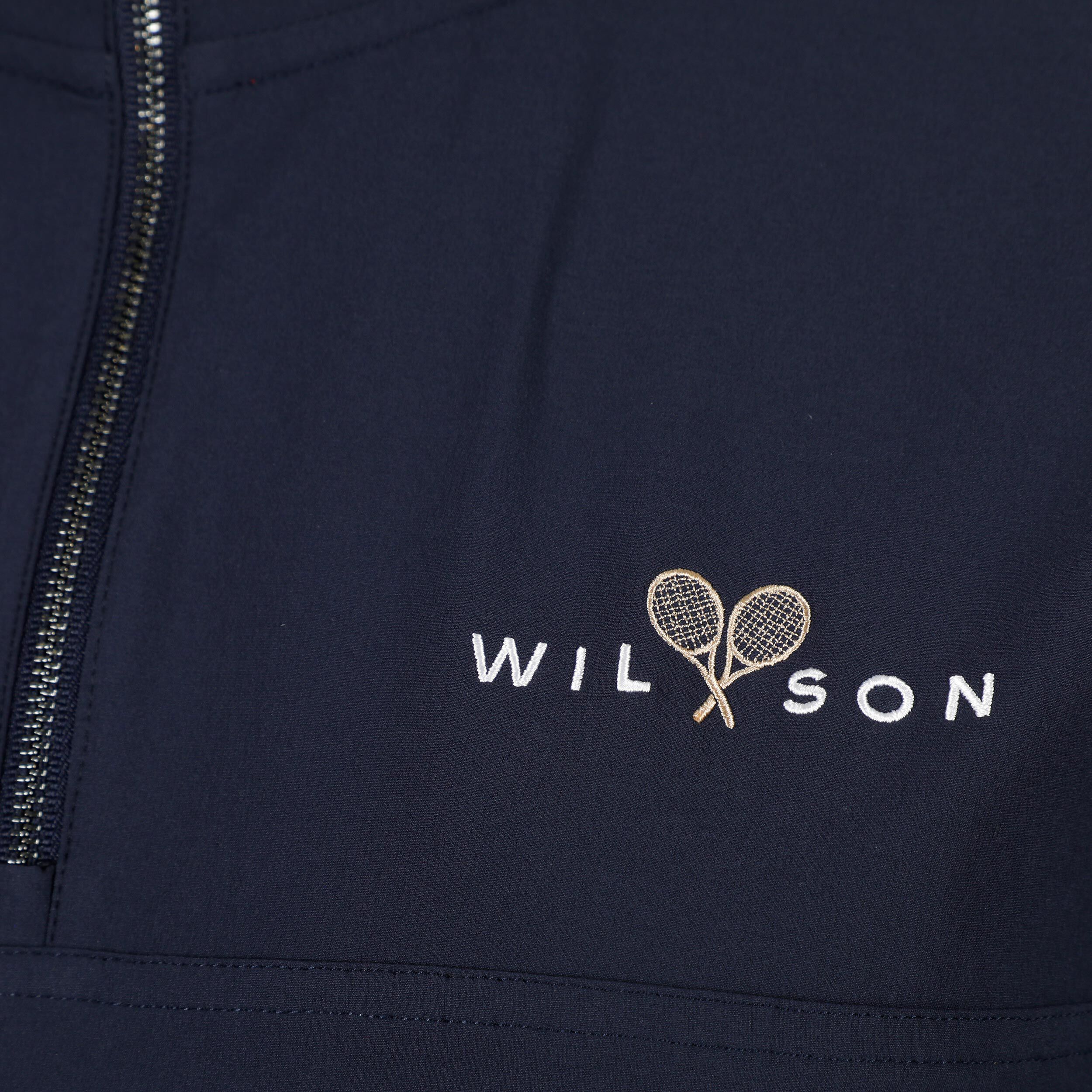 Wilson Davenport Woven Popover Sweat-shirt Femmes - Bleu Foncé