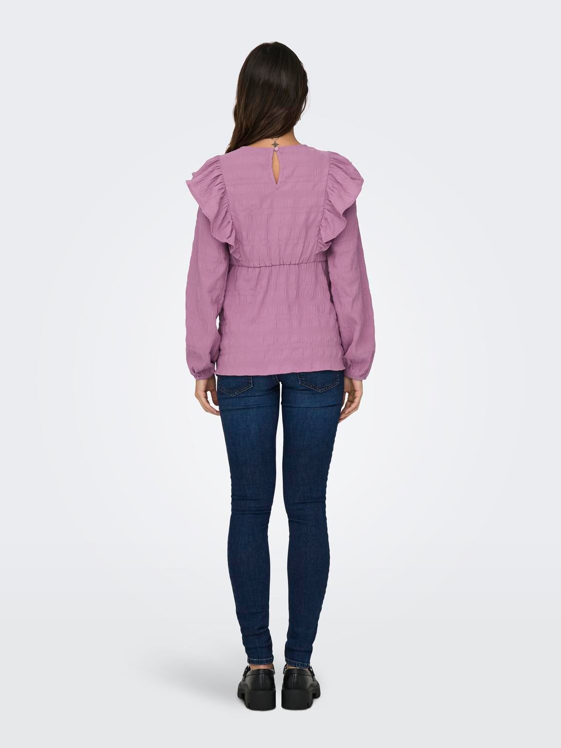 OLMDALLORA Top Rose Brown