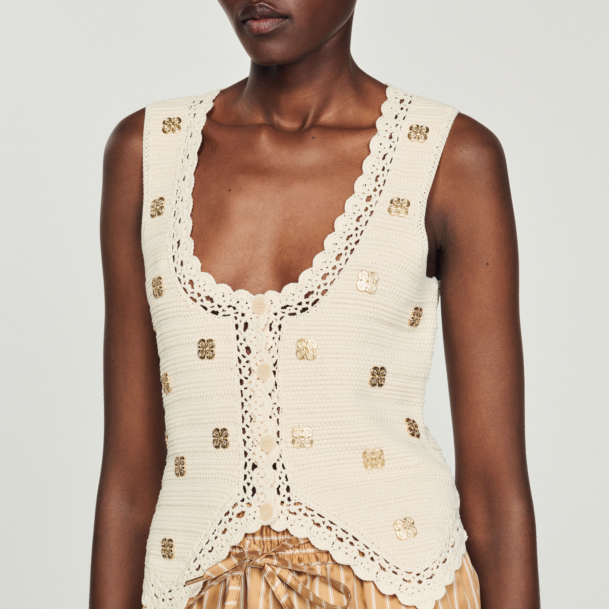 Top en crochet