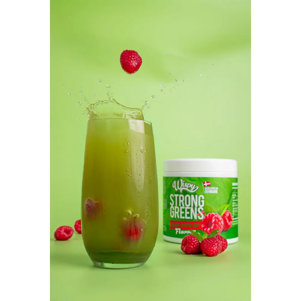 Wispy Greens Sunny Raspberry - 300 g.