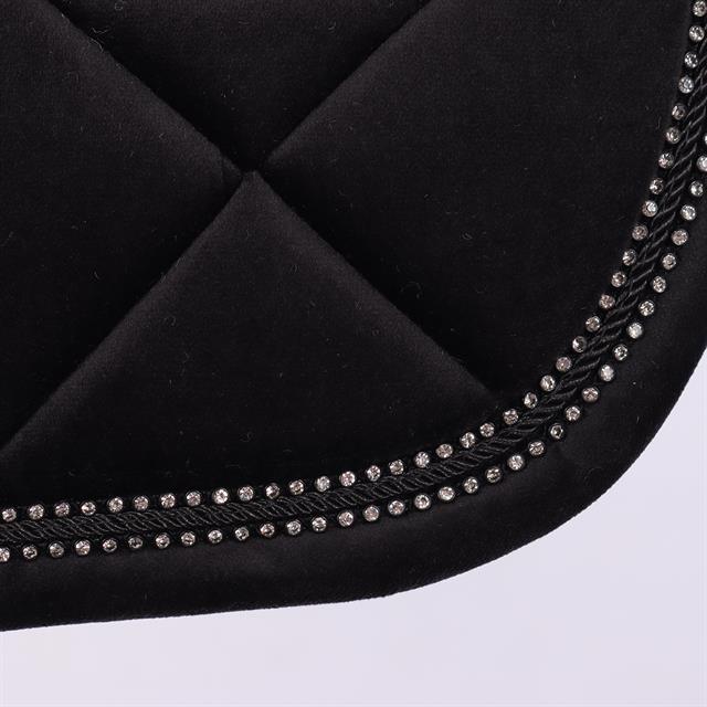 Zadeldek Pénélope New Strass Veelzijdigheid Zwart