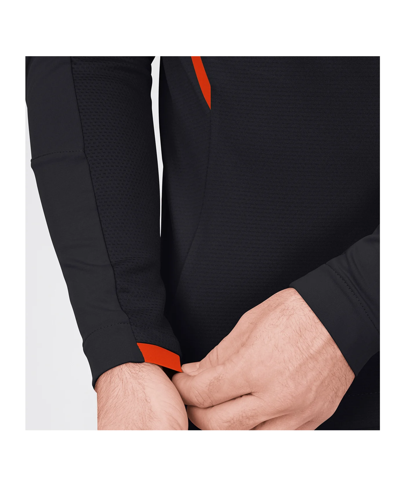 JAKO Challenge Sweatshirt Kids Schwarz Orange F807