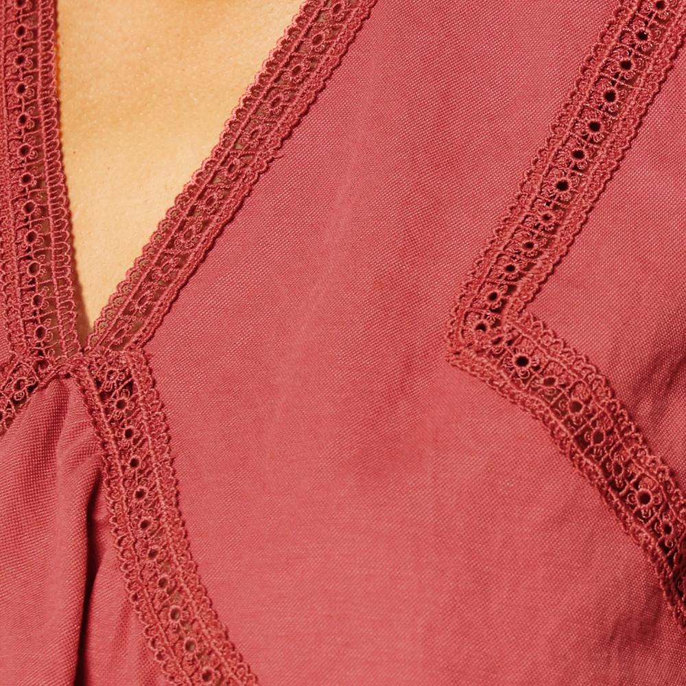 Morgan Top Rose foncé Femme Morgan Dera
