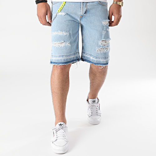 Short Jean SEU502 Bleu Wash