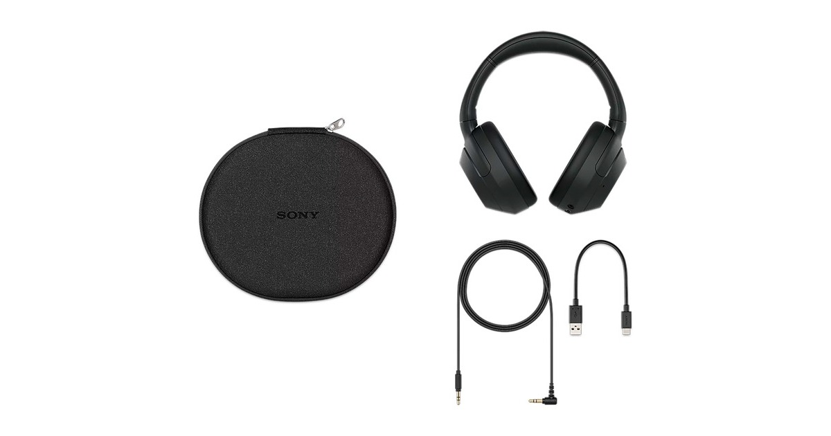 SonyULT WEAR draadloze koptelefoon met Noise Canceling over-ear headset  (Zwart, Bluetooth)