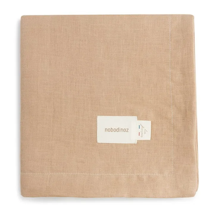 Nobodinoz Couverture légère - Lin Français | Sable