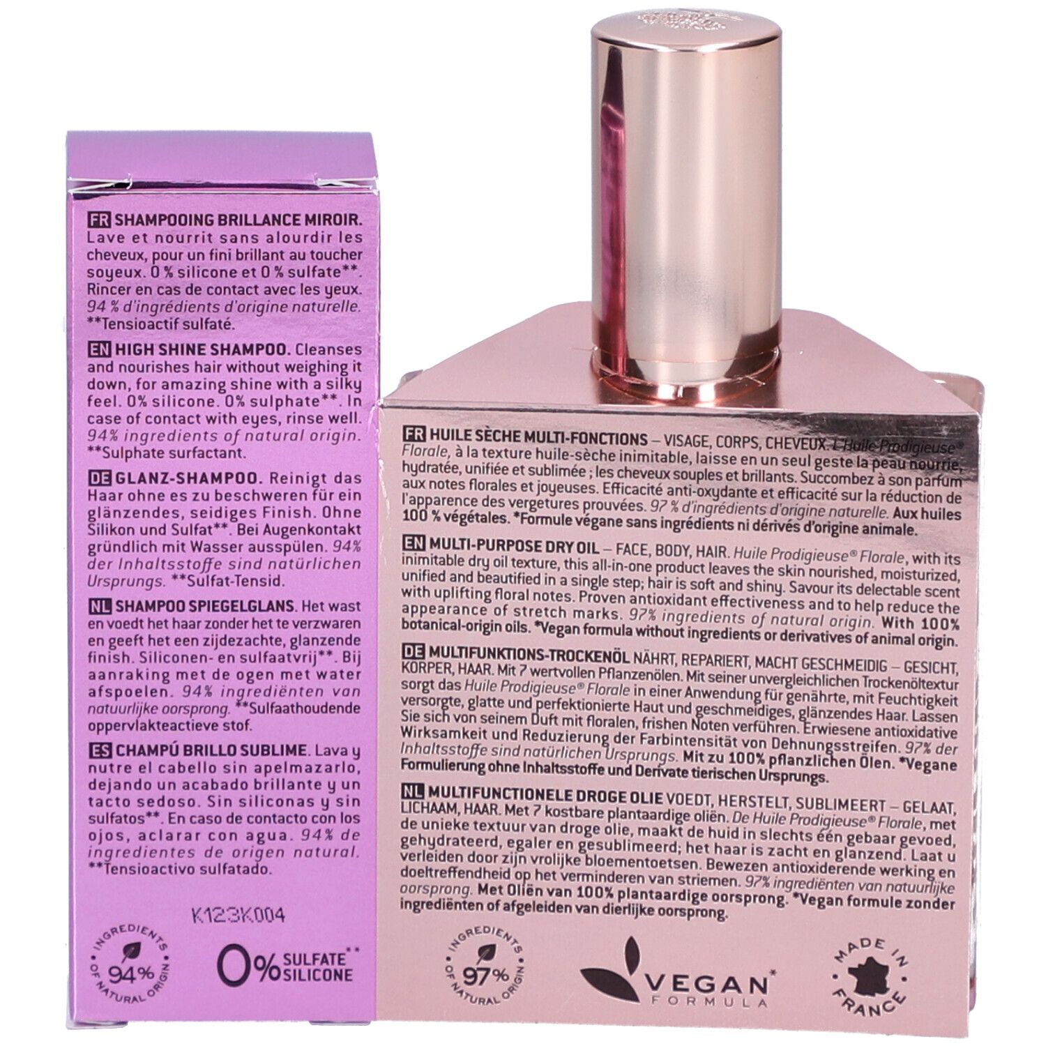 NUXE Huile Prodigieuse® Florale+ NUXE Hair Prodigieux Glanz-Shampoo
