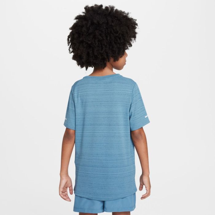 Nike Junior T-shirts Dri-Fit Miler Blå