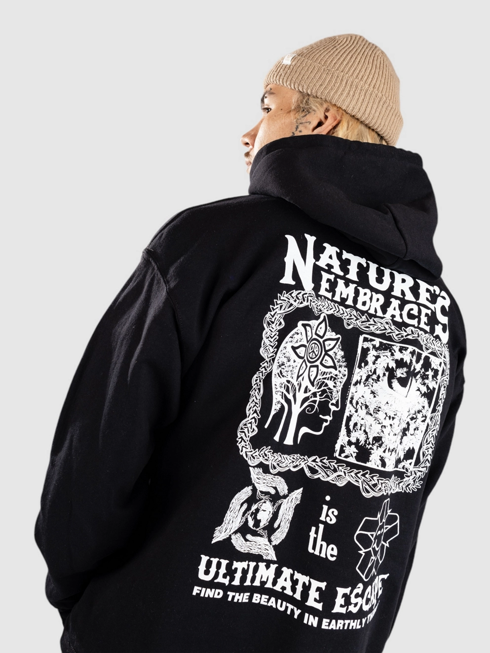 Dravus Natures Embrace BT Hoodie black