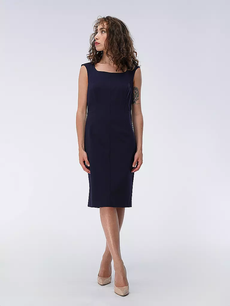COMMA Businesskleid dunkelblau