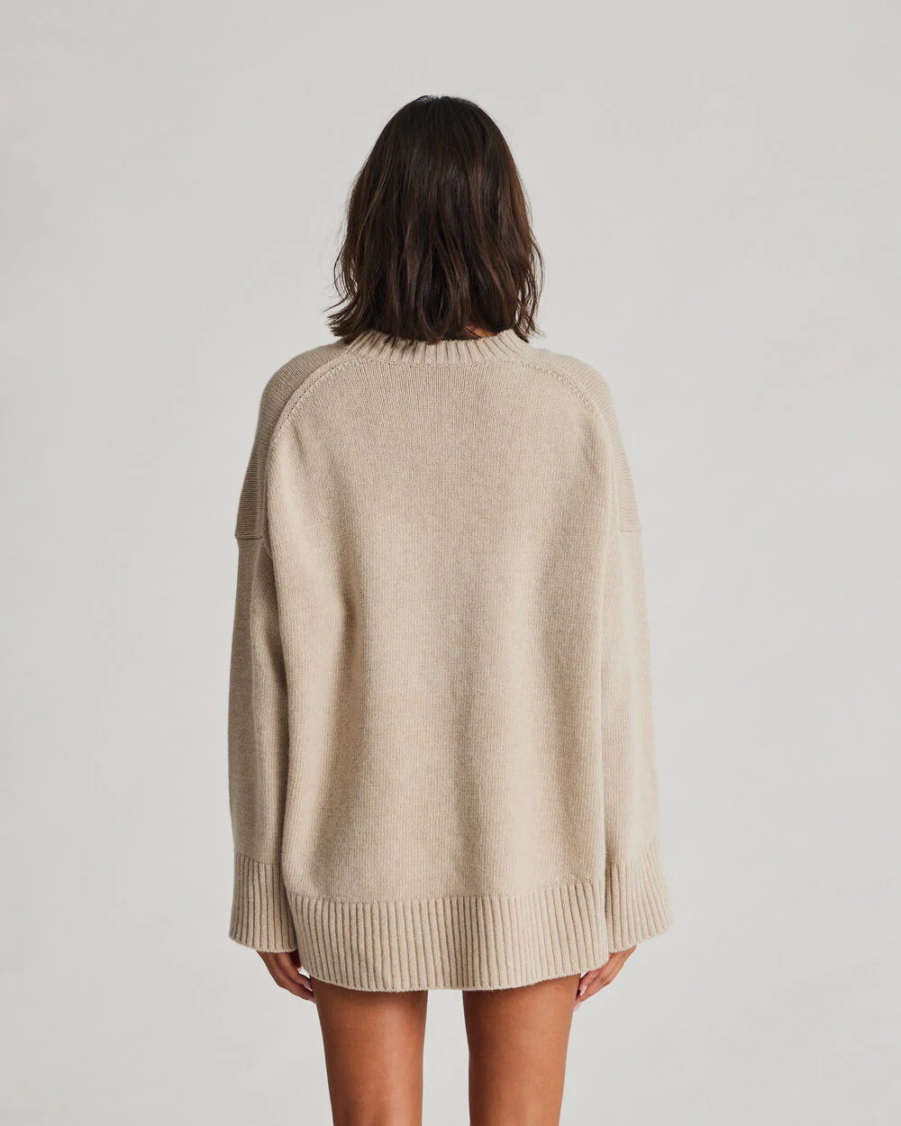 Gai+Lisva  Vigga Lambswool striktrøje - Island Fossil
