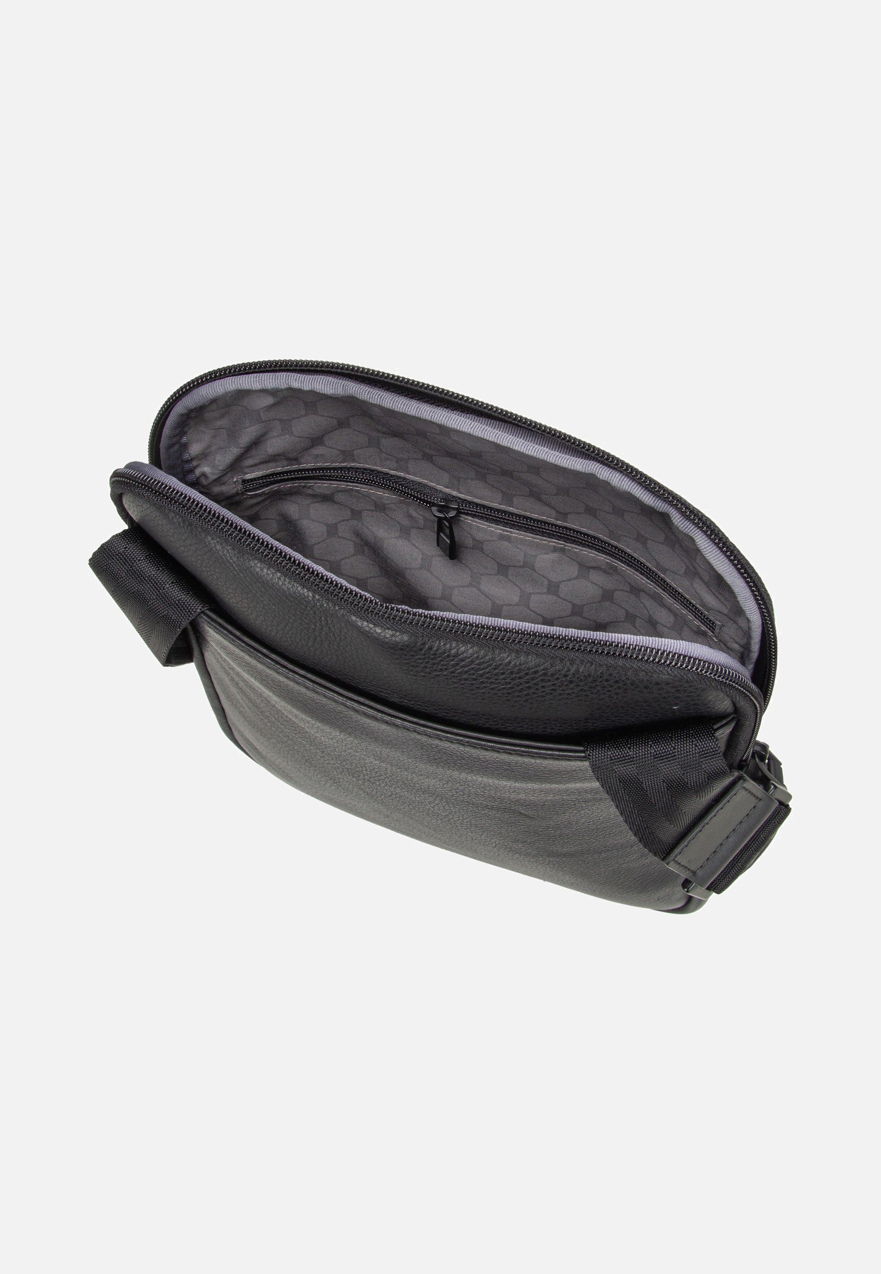 Roadster Leather Evo Shoulder Black - Crossbody Bag