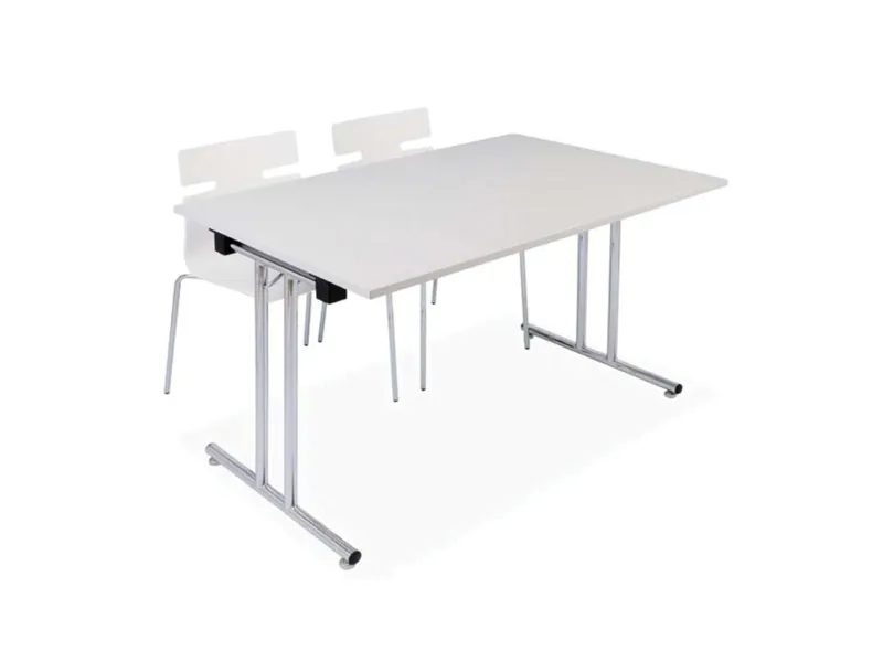Klapbord Fumac 1500 hvid 80x180 cm uden hjul