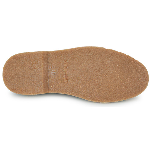 Selected - SLHRIGA NEW SUEDE DESERT BOOT - Marron