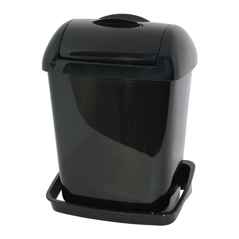 Euro Products | Mini Hygi\u00ebnebak | Zwart | Inhoud: 8 liter