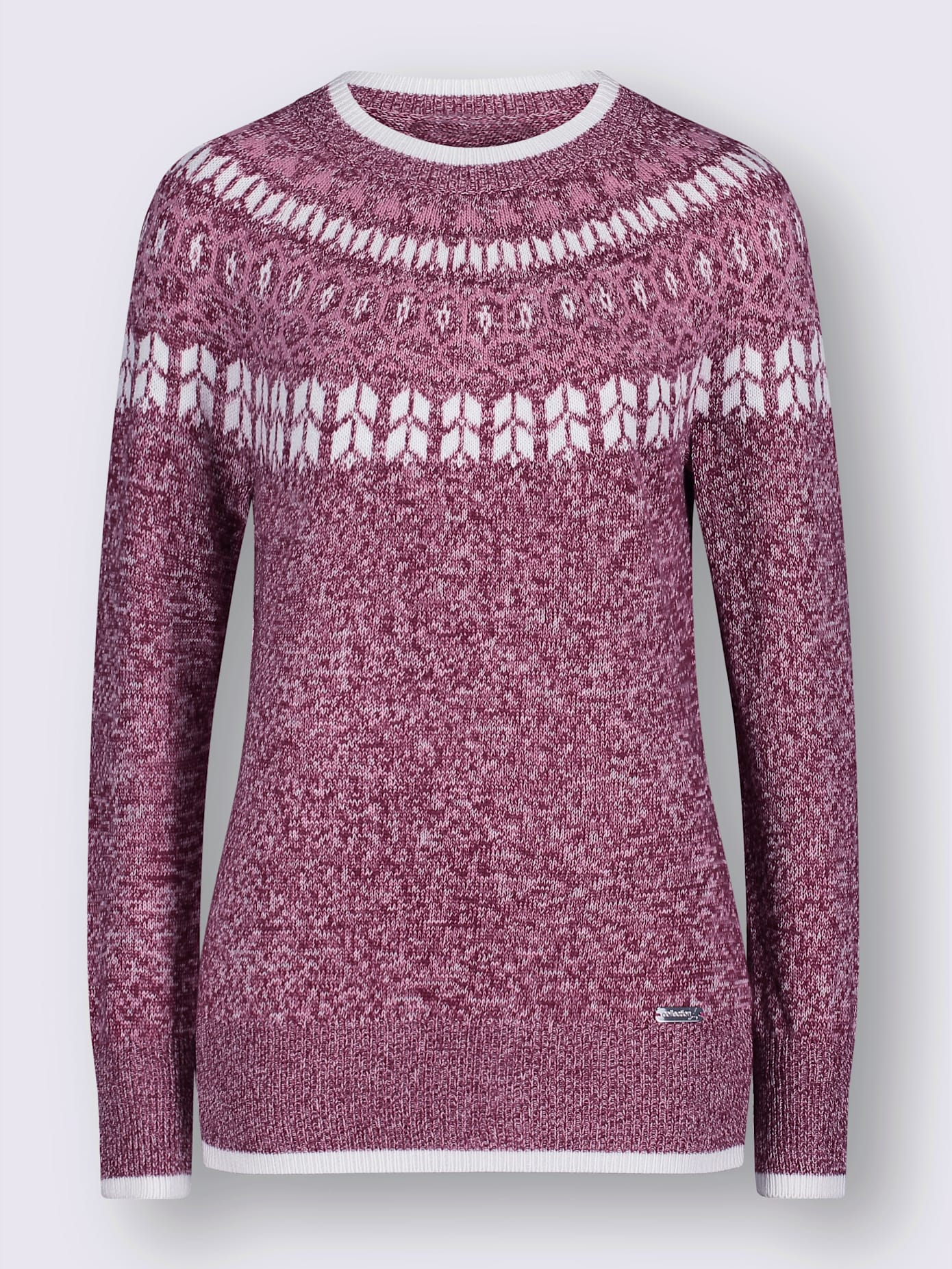 Pull norvégien pur coton