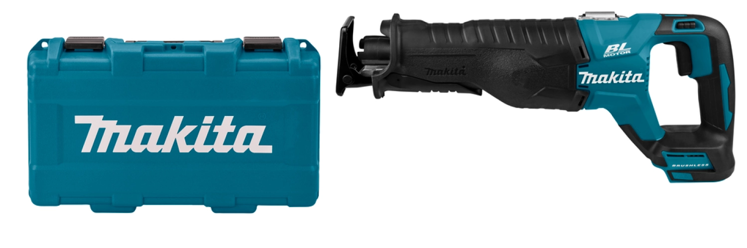 Makita DJR187ZK 18V Li-Ion accu reciprozaag body in koffer - snelwissel - variabel - koolborstelloos