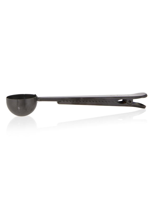 Teelöffel mit Klammer, schwarz