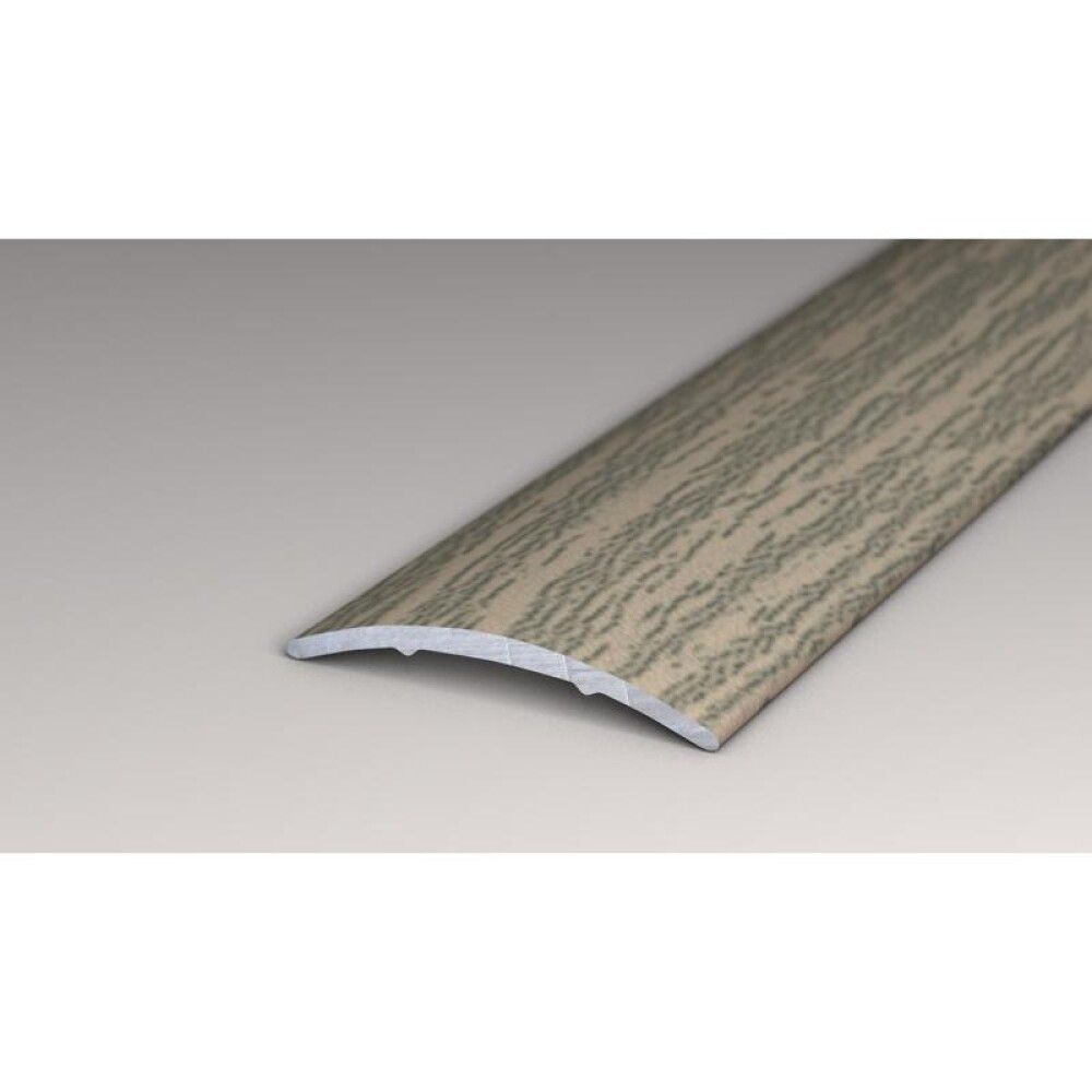OVERGANGSPROFIL LOGOCLIC ALUMINIUM2000X30X3MM GRÅ EIK