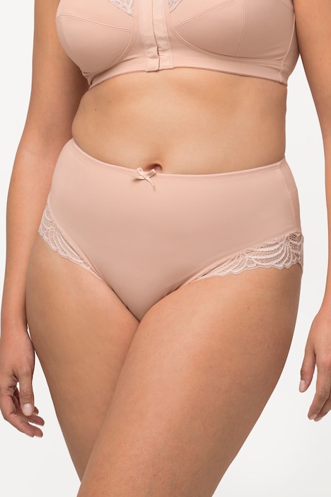 Midislip, seitlich transparente Spitze