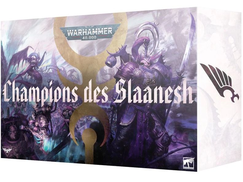 Games Workshop Starterset Warhammer 40.000 Champions des Sl Warhammer 40.000, Champions des Slaanesh: Armeeset der Emperor's Children (Deutsch) - Bausatz