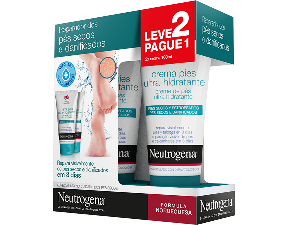 CREME NEUTROGENA PÉS 2X100G LEVE 2 PAGUE 1