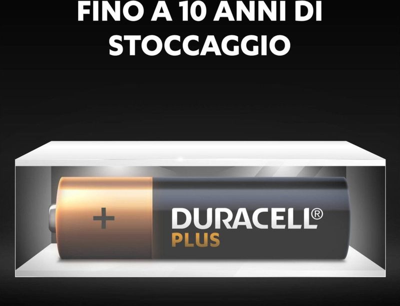 DURACELL Plus Power 100 Alkaline Batterijen AA 16 Stuks