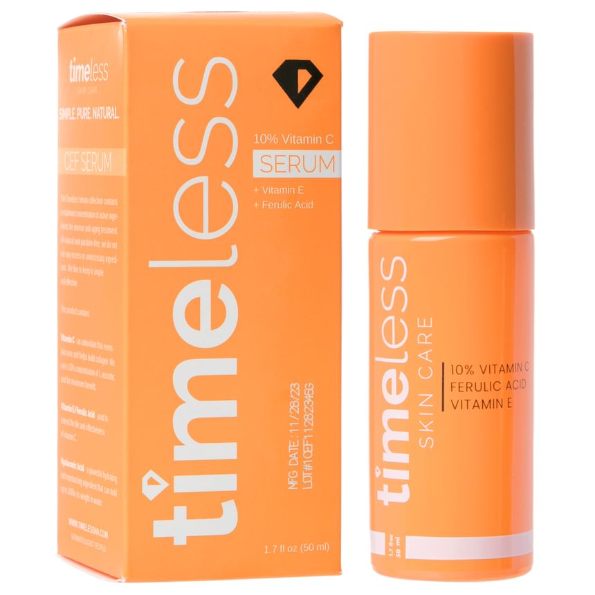 Tijdloze huidverzorging - 10% vitamine C + E ferulazuurserum