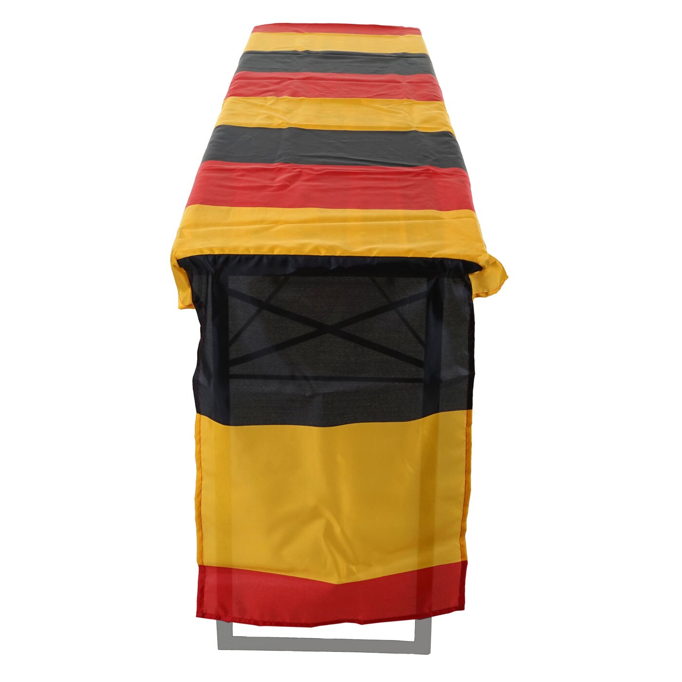 Tischdecke für Bierzeltgarnitur MCW-D19, Biertischhusse Tischhusse, Deutschland WM EM 360x73cm
