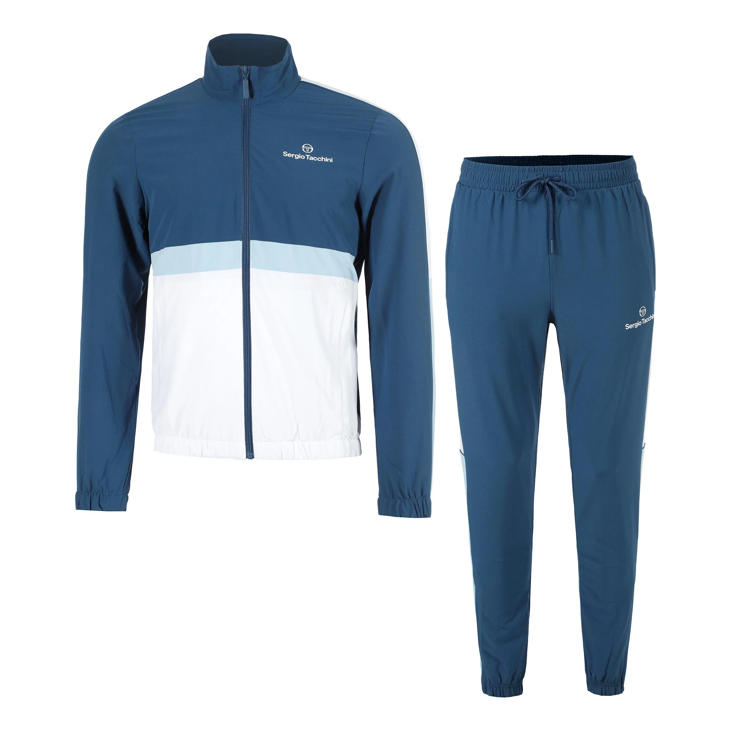 Sergio Tacchini Alata Survêtement Hommes - Bleu , Bleu Clair